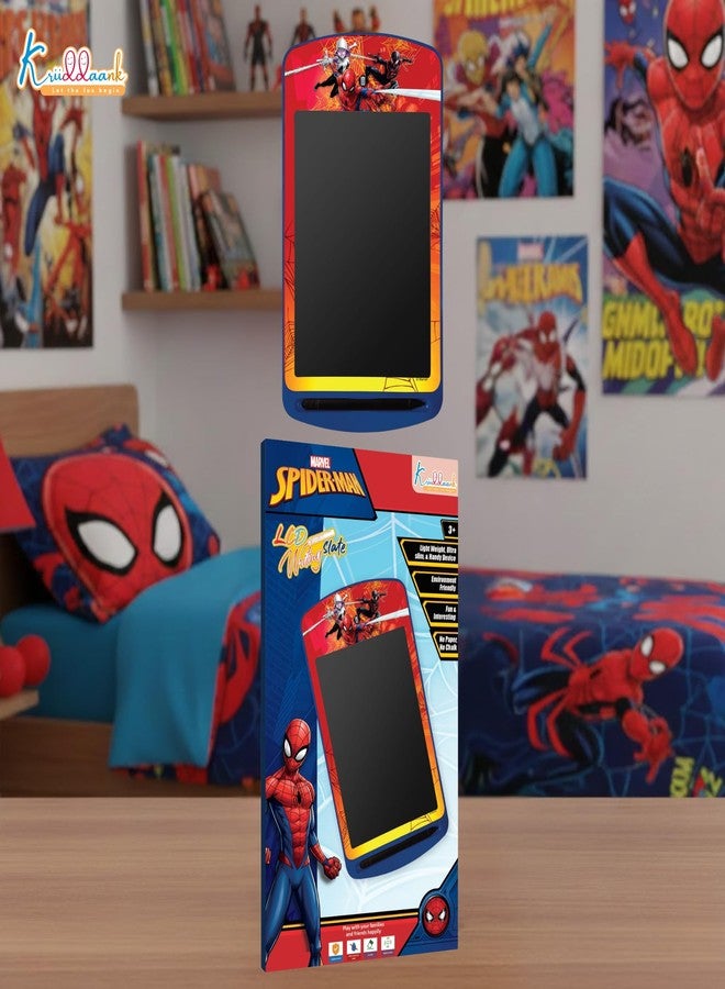 Kriiddaank Spiderman LCD Tablet, 10.5 Inch Electronic Drawing Pad & Tablet for Kids, Rewritable LCD Board, Toddler Travel Slate for Boys, Birthday Gift for 3 4 5 6 7 8 9 Year, Spiderman Theme Color - Image 5